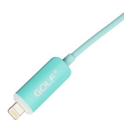 高尔夫LED发光充电线 为iPhone与iPad注入奶绿色活力