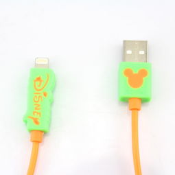 迪士尼主题USB数据线 为iPhone 5/6注入童趣与活力