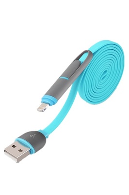 iPhone6苹果安卓2合1充电数据线 一“线”多能，便捷无忧